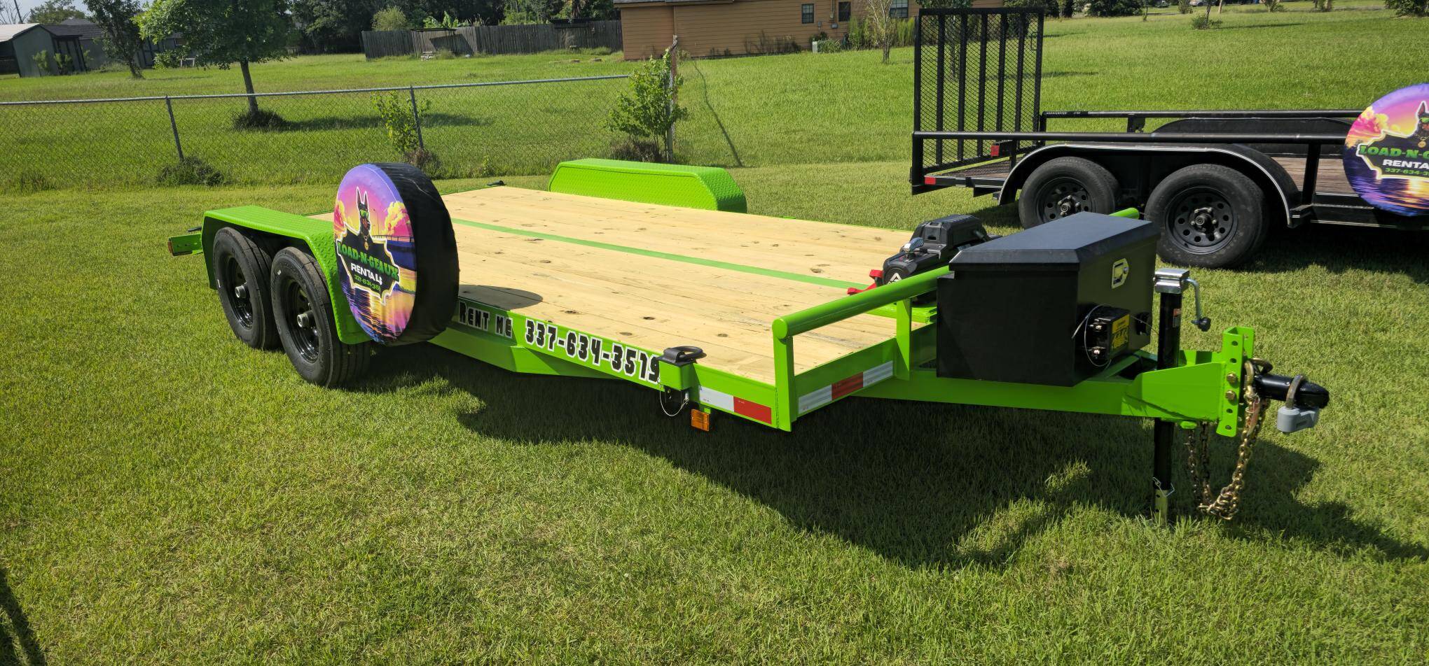 Car Hauler Trailer Rental - Load N Geaux Sulphur Louisiana