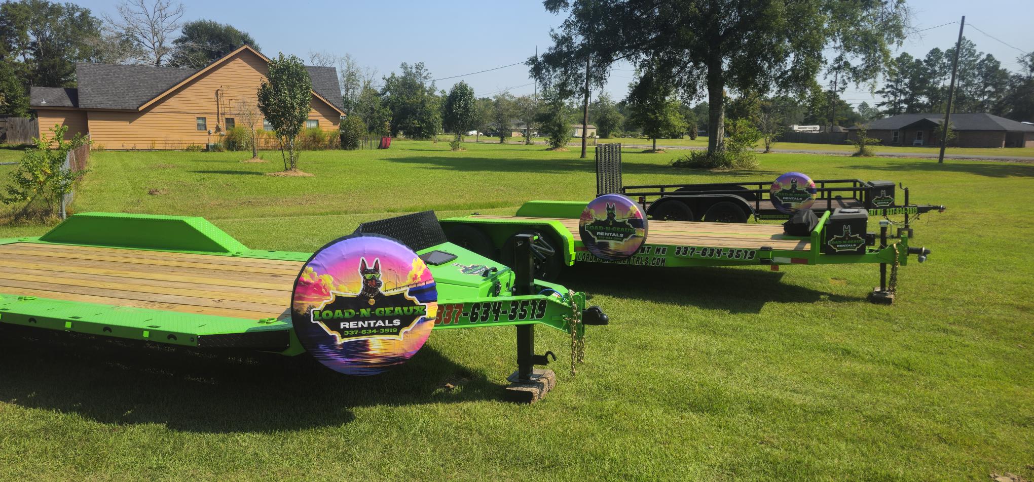 Load N Geaux Trailer Rentals - 20ft Flatbed and Fleet in Sulphur Louisiana