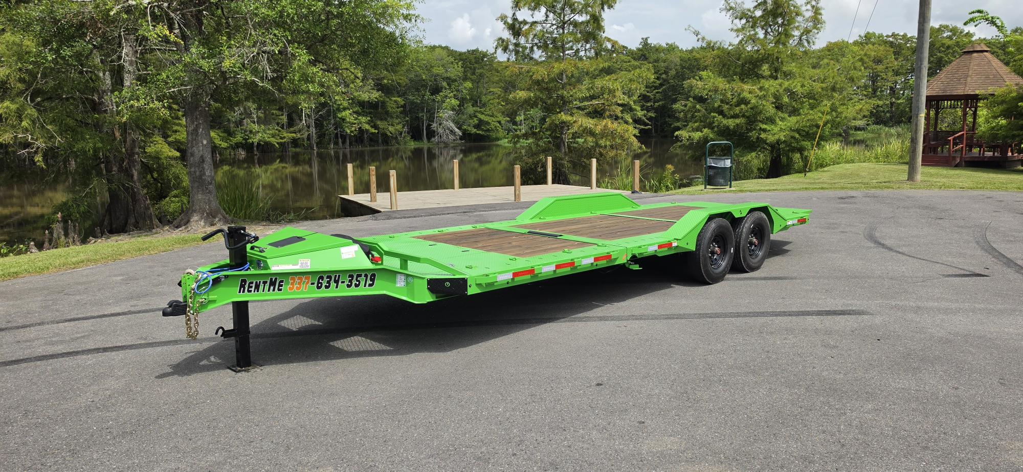 Tilt Tandem Trailer Rental - Load N Geaux Sulphur Louisiana